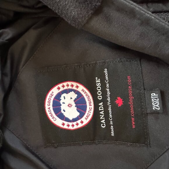 Canada Goose Black Loretta Parker, 2XS - Picture 6 of 7